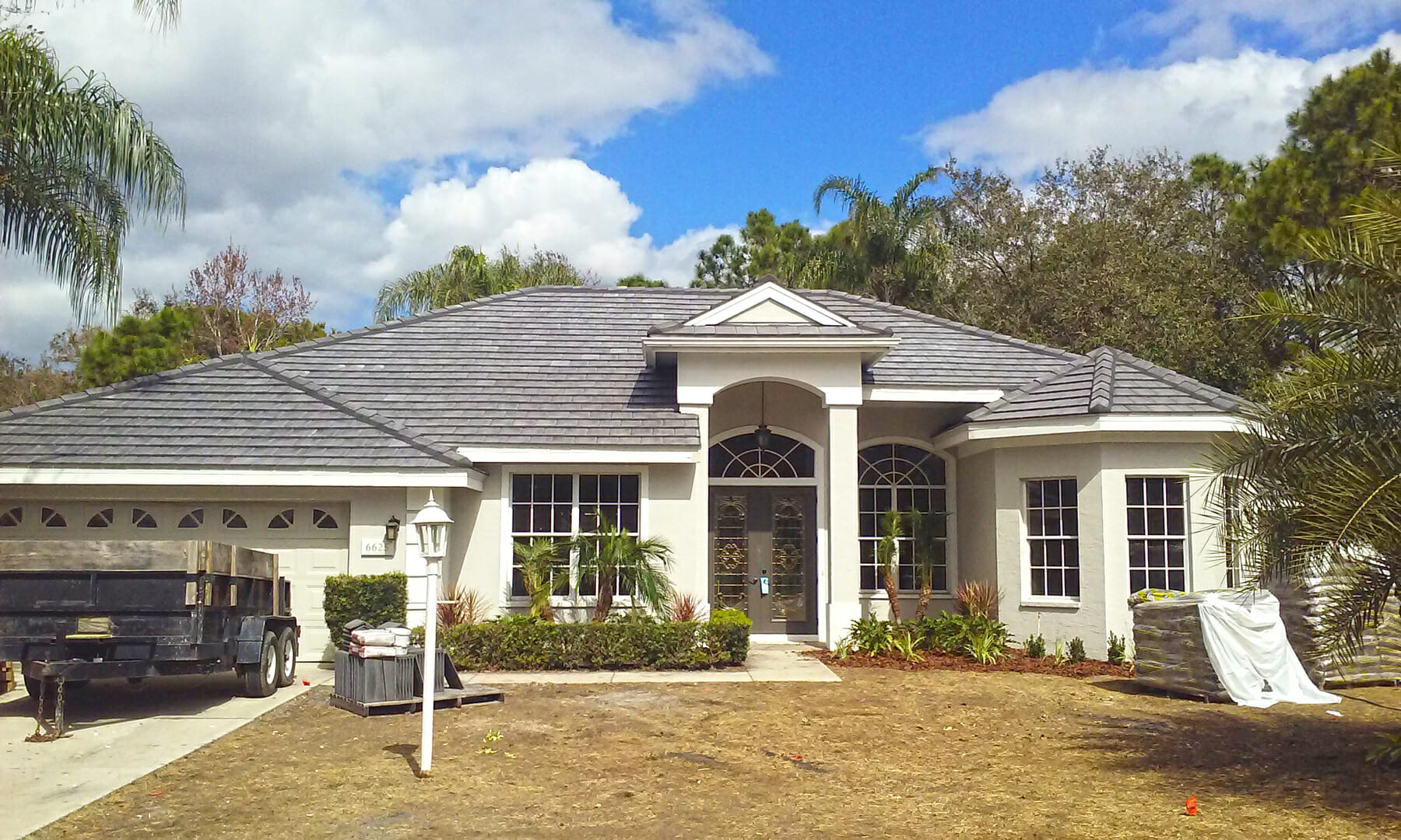 Asphalt shingle roofing 